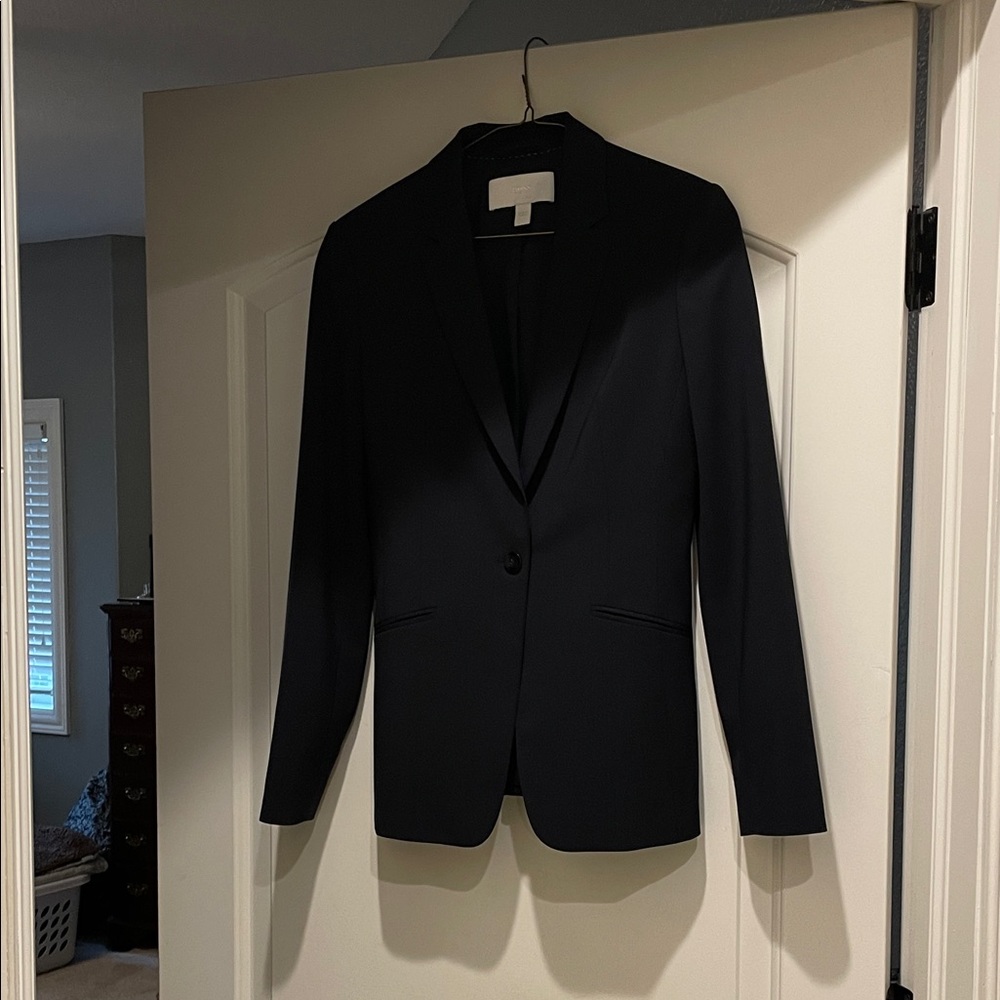 Boss Midnight Black Suit Jacket